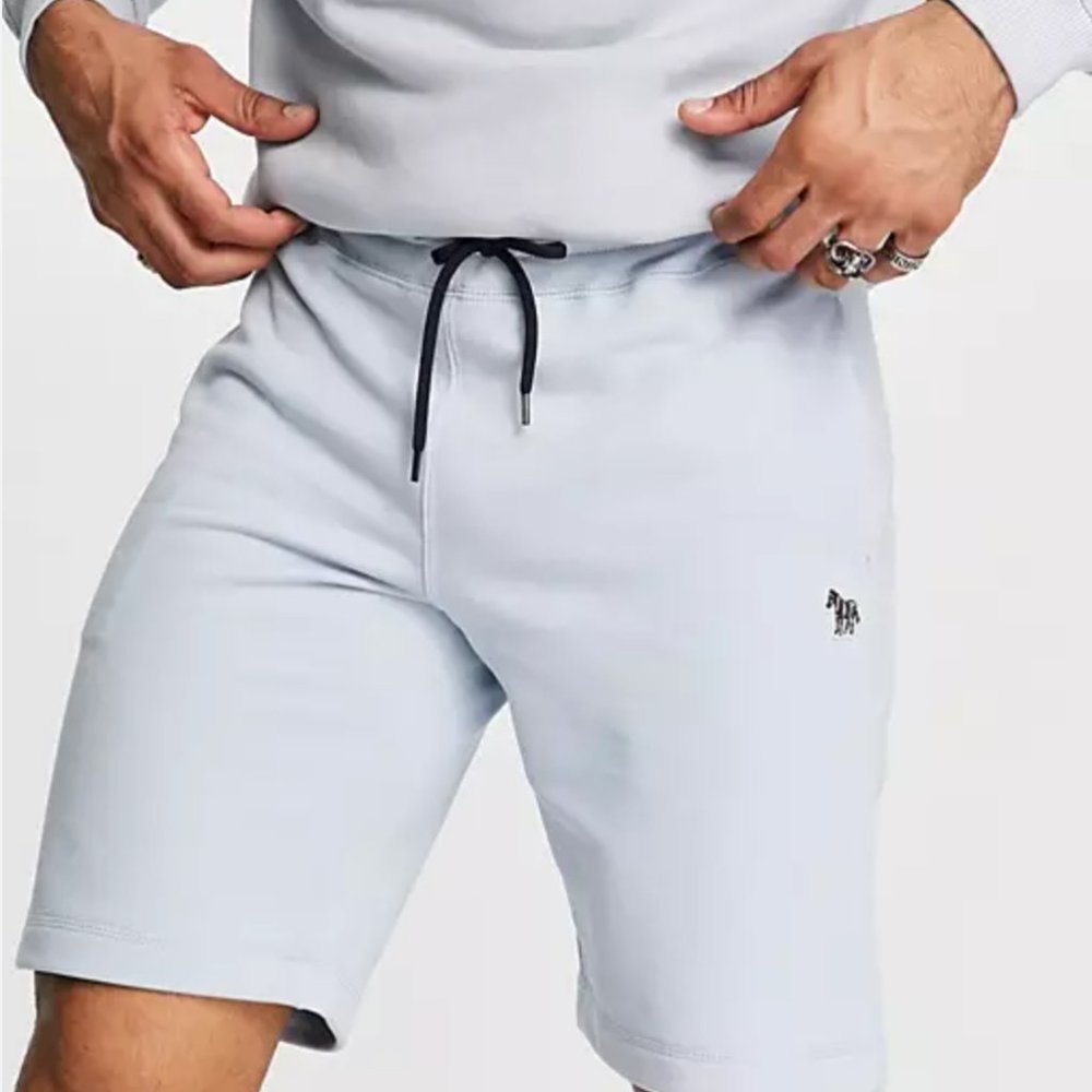 Regular fit shorts light blue